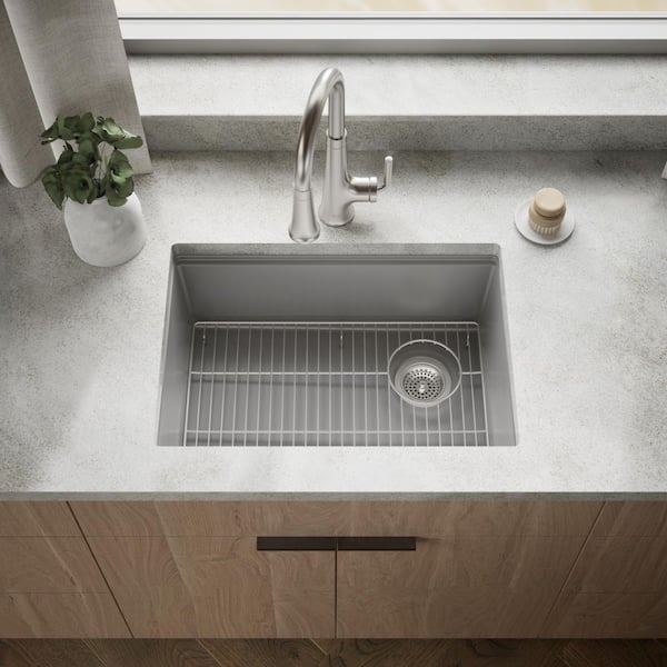 Billings 27 in. Undermount Single-Bowl Kitchen Sink