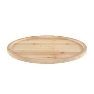 14 in. Bamboo Lazy Susan Turntable