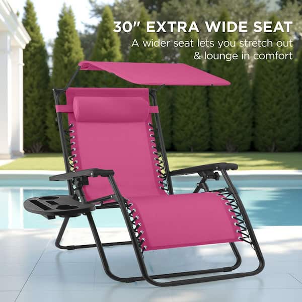 Best Choice Products Extra Wide Folding Zero Gravity Patio Outdoor