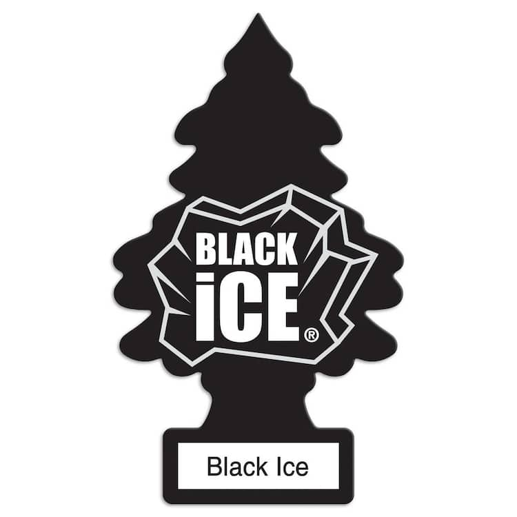 Little Trees Black Ice Air Freshener (3-Pack)