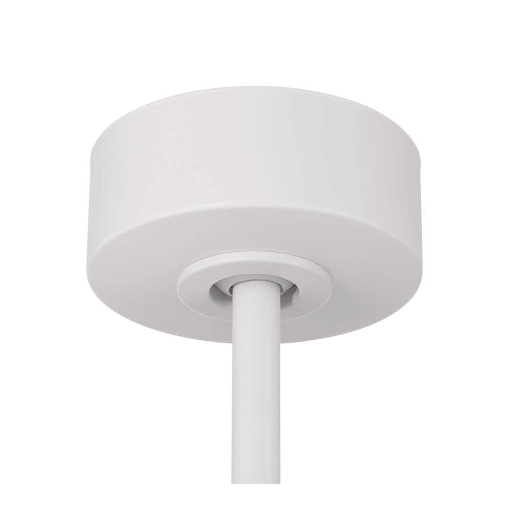 McCoy 52" White Dual Mount Ceiling Fan with LED Light