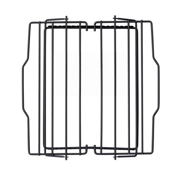 11.5 in. x 10.5 in. x 0.5 in. Steel Baking Rack with Nonstick-Coated and Adjustable for Baking and Roasting (1-Pack)