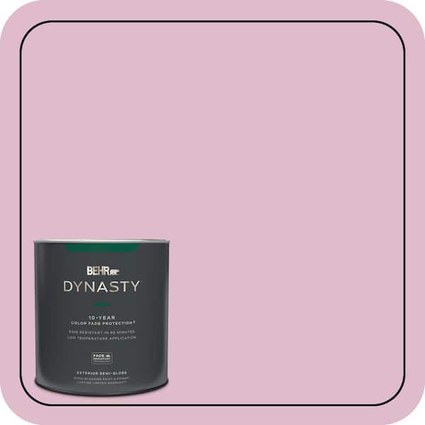 BEHR DYNASTY 1 qt. #M130-3 Wild Geranium Semi-Gloss Exterior Stain ...