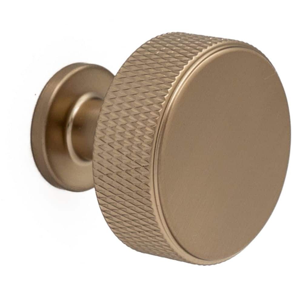 Kent Knurled 1-3/8 in. (35 mm) Industrial Champagne Bronze Round Cabinet Knob price history on PriceWatchPro