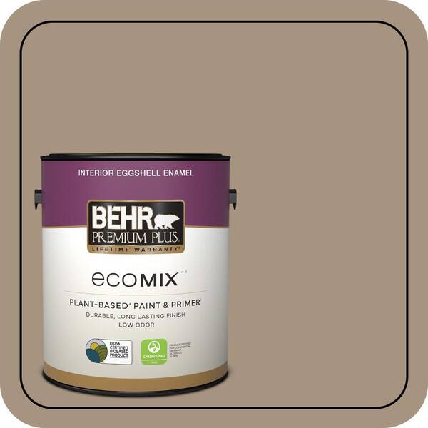 1 gal. #PPU7-05 Pure Earth Eggshell Enamel EcoMix Plant-Based Interior Paint & Primer