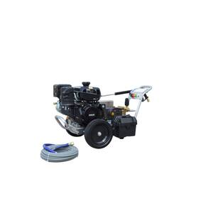 Eagle II 4000 PSI 4.0 GPM Cold Water Belt Drive Pressure Washer with Kohler CH440 Gas Electric Start Engine General Pump