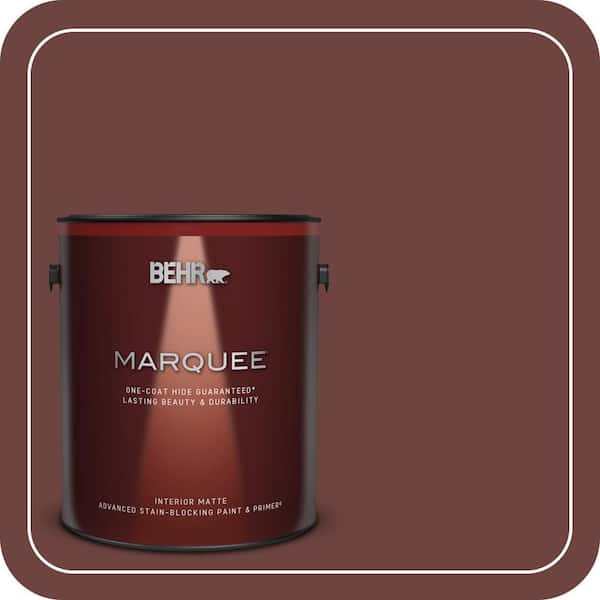 BEHR MARQUEE 1 gal. #ECC-31-3 Autumn Leaves Matte Interior Paint & Primer