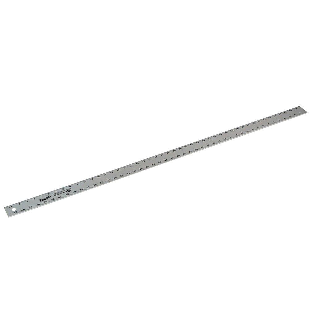 Metric Aluminum Straight Edge 48-Inch 