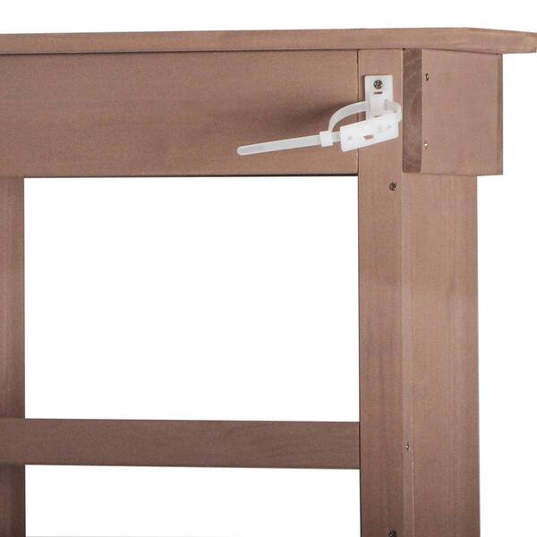 Unbranded - Brown Garden Potting Bench Table Rustic and Sleek Design with Multiple Drawers and Shelves for Storage