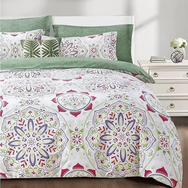 Shatex 2-Piece All Season Bedding Twin size Comforter Set-Ultra Soft Polyester Elegant Bedding Comforter-White
