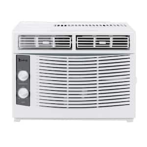 5,000 BTU 115V Window Air Conditioner Cools 150 Sq. Ft. in White