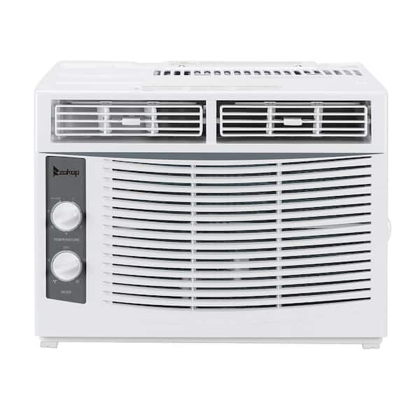 Winado 5,000 BTU 115V Window Air Conditioner Cools 150 Sq. Ft. in White