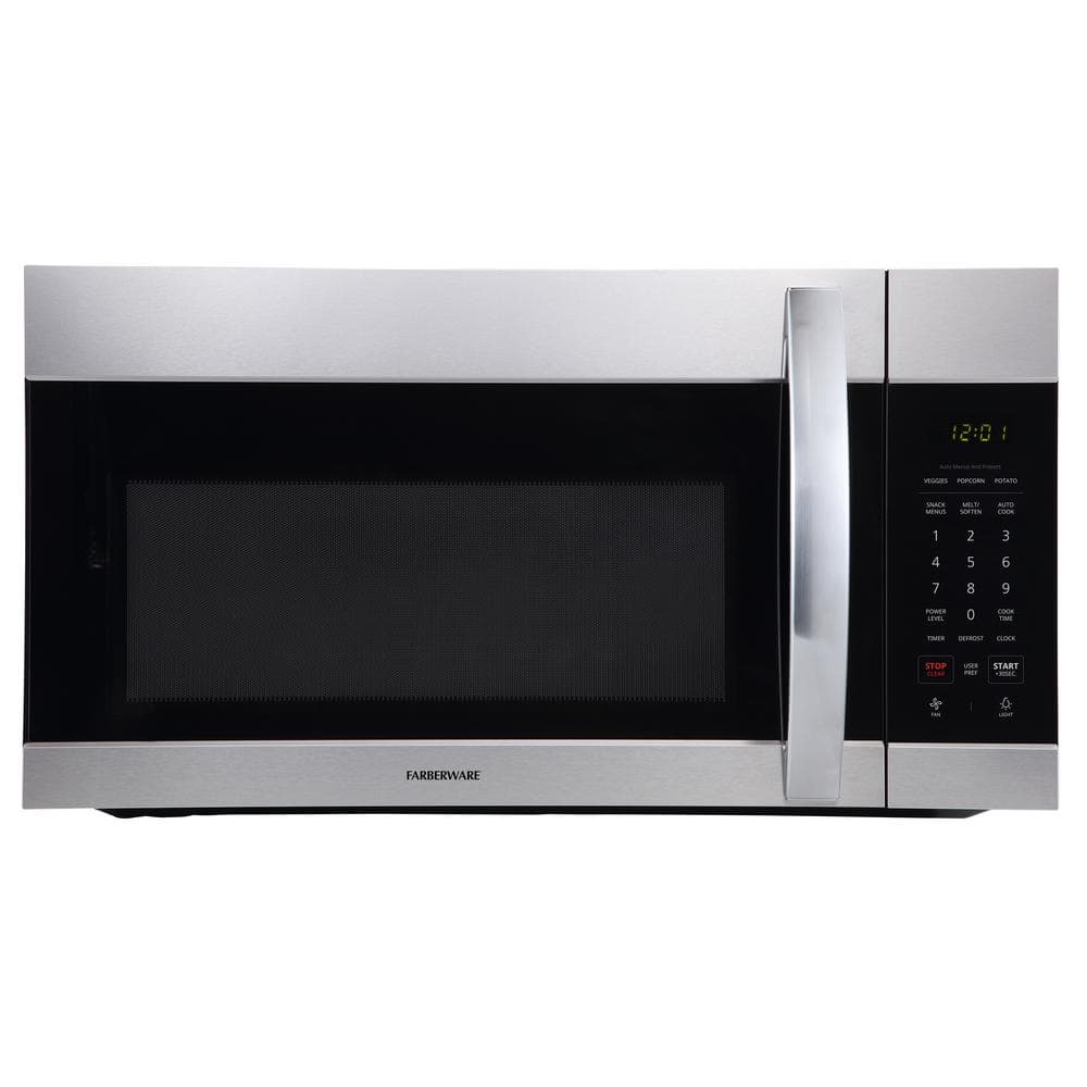 30 in. 1.7 cu. ft. Over-the-Range Microwave in Stainless Steel with Smart Sensor Cooking