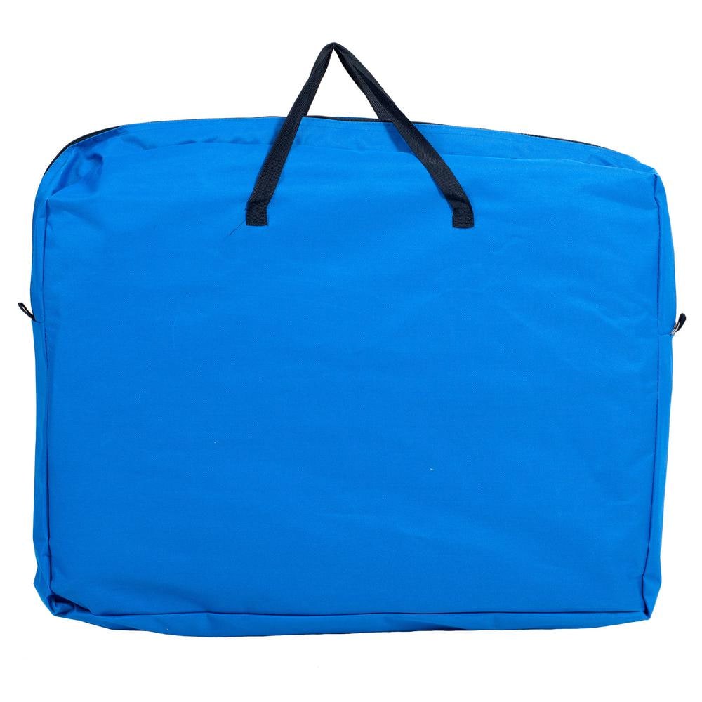 Blue and Black Portable Pop-Up Pet Playpen with Mesh Windows