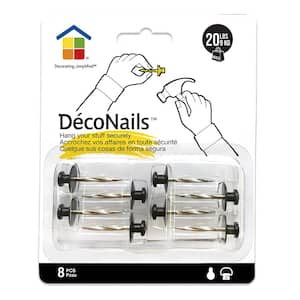 0.5 in. Small Head Deco Nails (8-Pack)