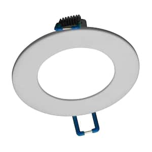 3 in. Round 2700K Remodel IC-Rated Recessed Integrated LED Edge Lit Downlight Kit