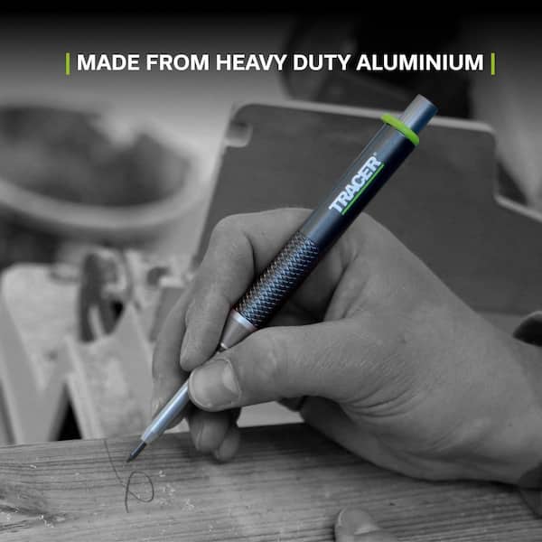 8-Pack 2.8mm Mechanical Carpenter Pencils With 48 Refills - Built-in Sharpener & Deep Hole Marker