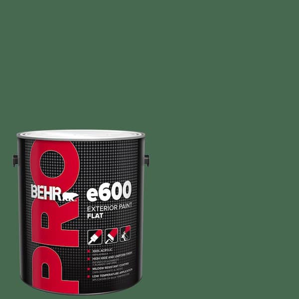 1 gal. #M410-7 Perennial Green Flat Exterior Paint