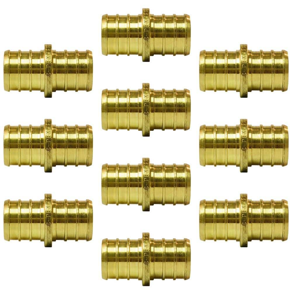 3/4 in. Brass PEX-B Barb Coupling (10-Pack) price history on PriceWatchPro