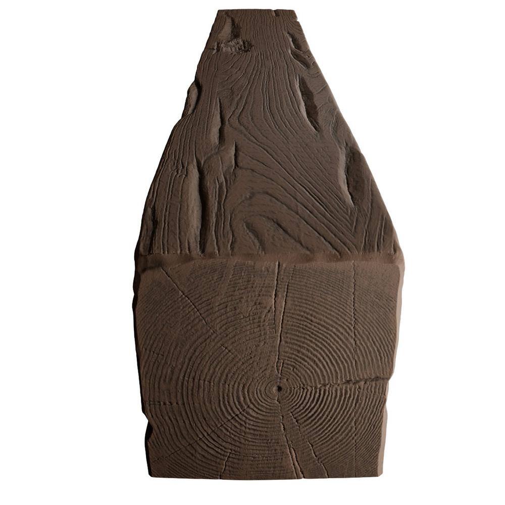 Riverwood Aged Faux Wood 8-Foot U-Shaped Ceiling Beam