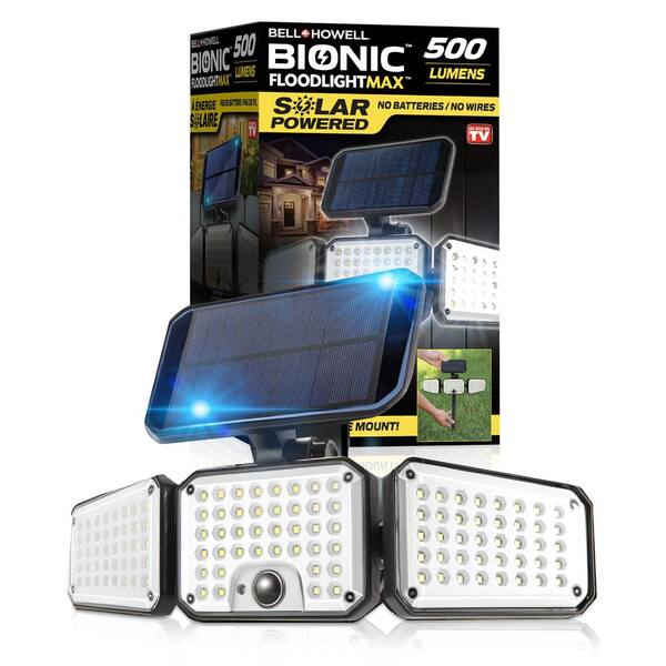 84 Lumen 10 in. Black Finish Low Voltage Floodlight