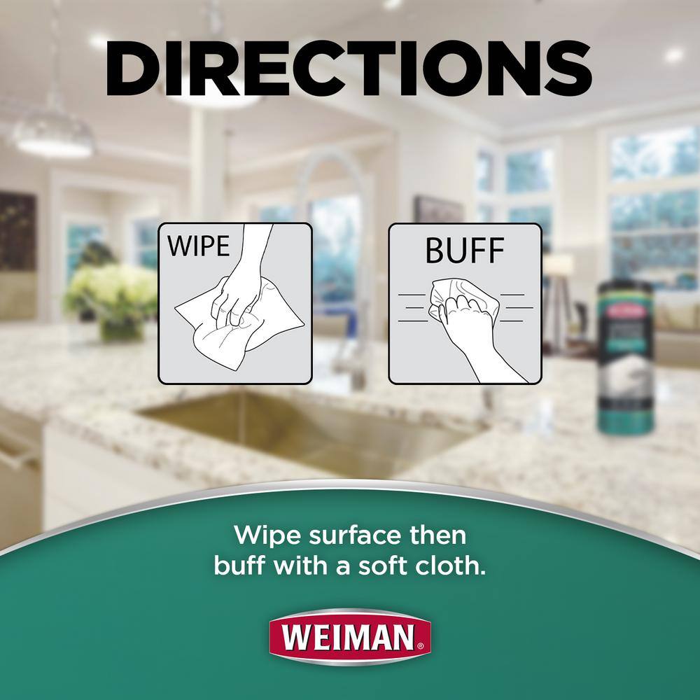 Weiman 64 Oz Granite and Stone Cleaner and Polish Refill