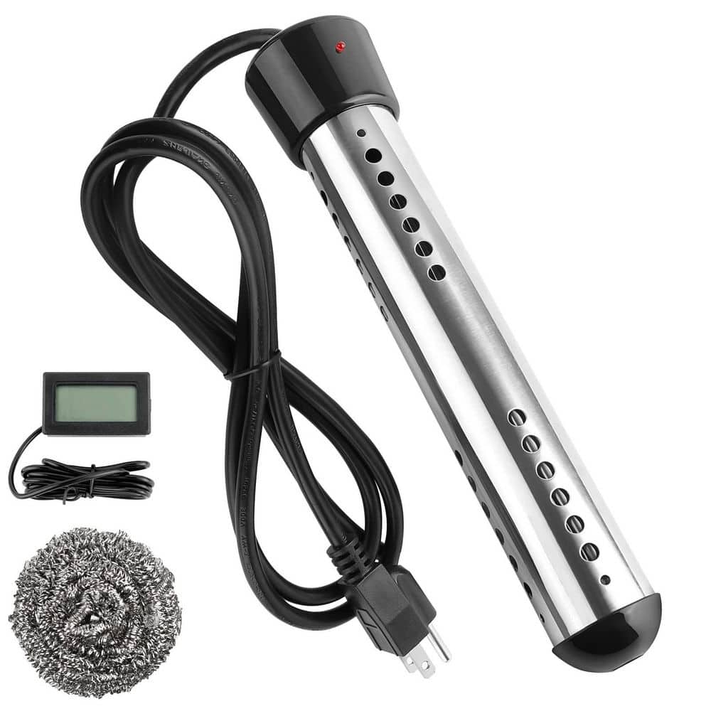 2000W Immersion Water Heater Portable 304 Stainless Steel Anti-scalding Hea