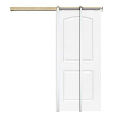 ReliaBilt 3.25-in Satin Nickel Sliding Closet Door N236-996