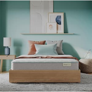 Slumberscape Twin XL Plush 12.5 in. Standard Profile Mattress Set