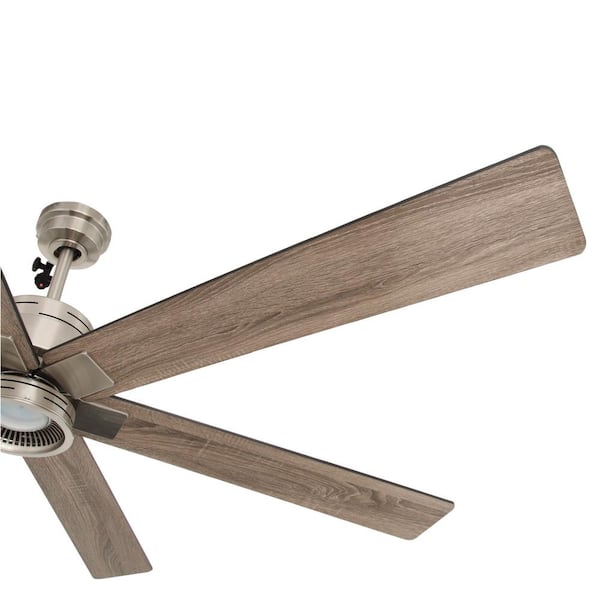 Indoor Led Brushed Nickel Ceiling Fan, Are Patriot Ceiling Fans Good Or Bad For You