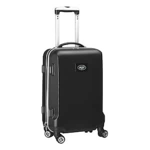 NFL New York Jets Black 21 in. Carry-On Hardcase Spinner Suitcase