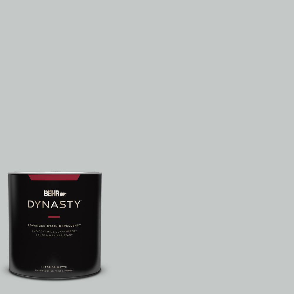 BEHR DYNASTY 1 qt. N4502 Zero Gravity Matte Interior StainBlocking Paint & Primer 165004