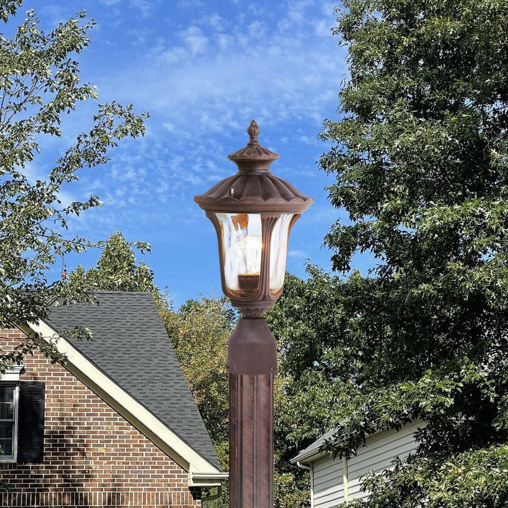 Whitingham 1-Light Imperial Bronze Cast Aluminum Hardwired Outdoor Waterproof Post Light price history on PriceWatchPro