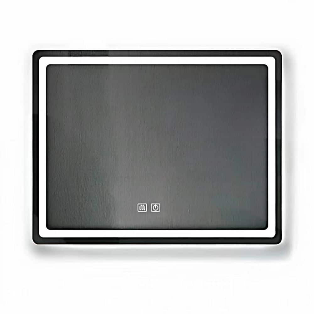 31.5 in. W x 23.62 in. H Square Frameless Mirror, LED Mirror