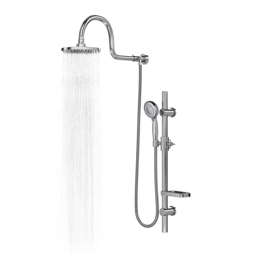 Pulse Chrome Multi-Head Adjustable Shower System