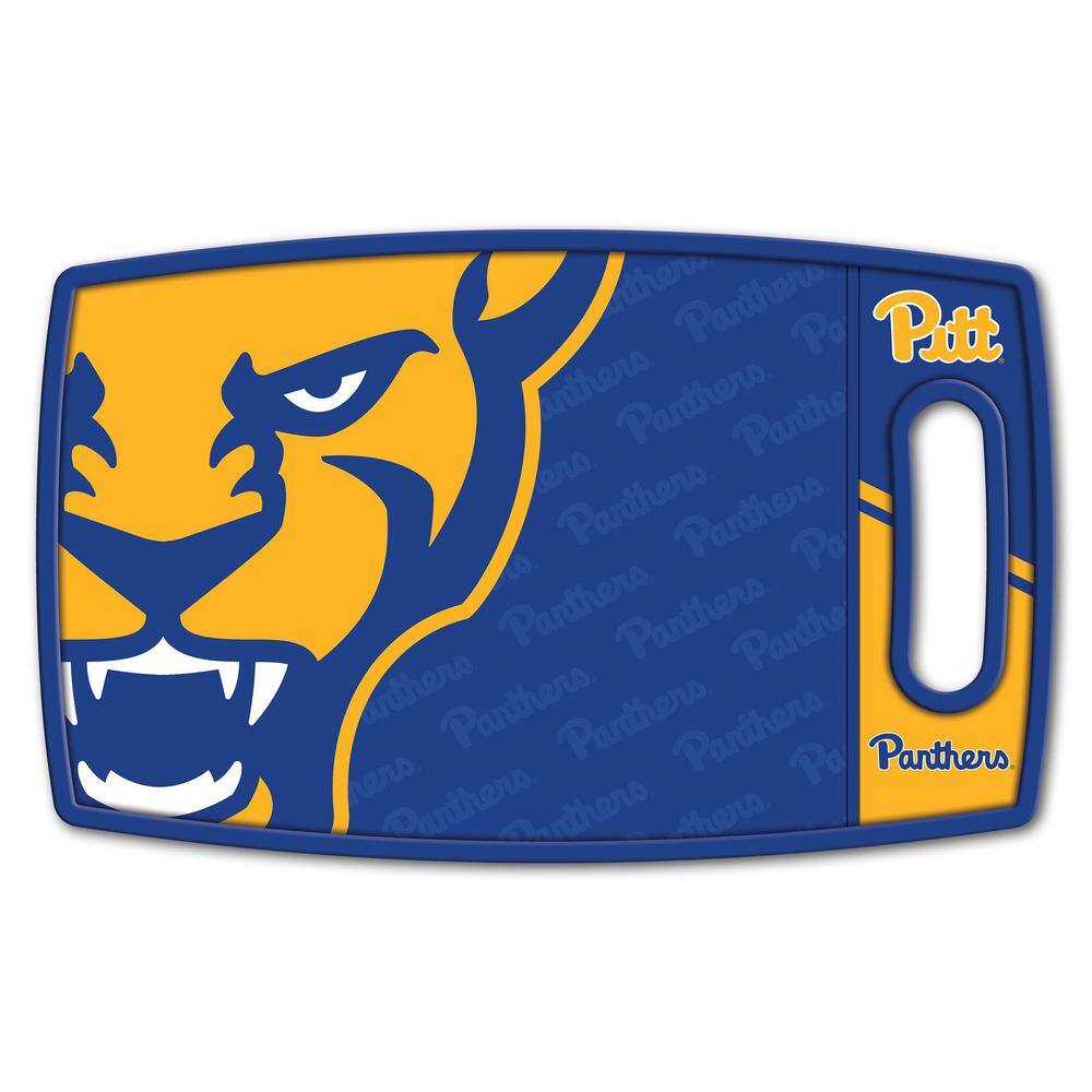 NCAA Pittsburgh Panthers Logo Series Cutting Board 9in x 0.5in- Rectangle- Manufactured Wood and polypropylene price history on PriceWatchPro