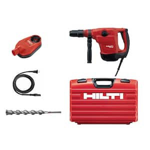 120-Volt 13 Amp Corded 1-9/16 in. SDS-Max TE 60-AVR Rotary Hammer, Dust Removal System Kit, Cord and TE-YX Drill Bit