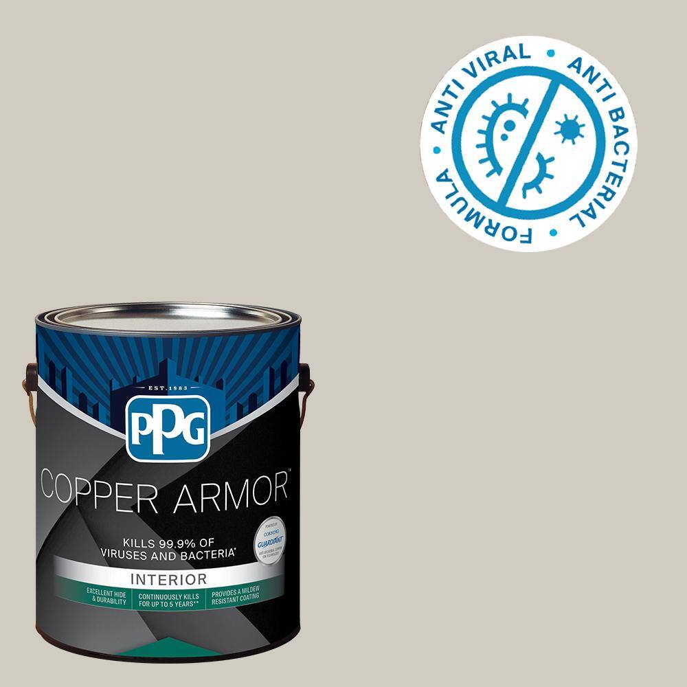 COPPER ARMOR 1 gal. PPG10253 Whiskers SemiGloss Antiviral and