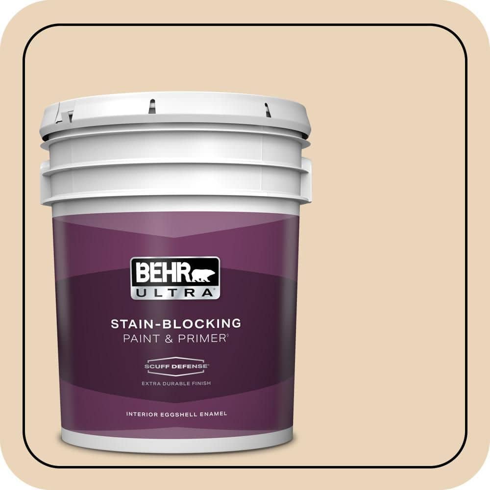 5 gal. #ECC-52-1 Nevada Sand Extra Durable Eggshell Enamel Interior Paint & Primer price history on PriceWatchPro
