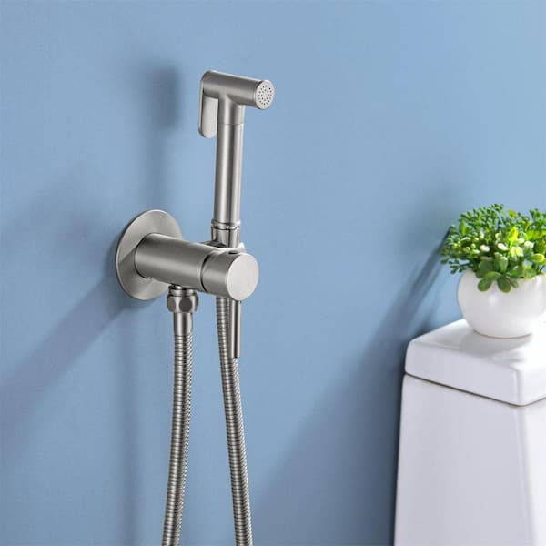 FLG 1 Handle Bidet Faucet with Handle Wall Mount Bidet Sprayer for