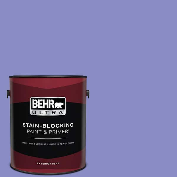 BEHR ULTRA 1 gal. #P550-5 Carriage Ride Flat Exterior Paint & Primer