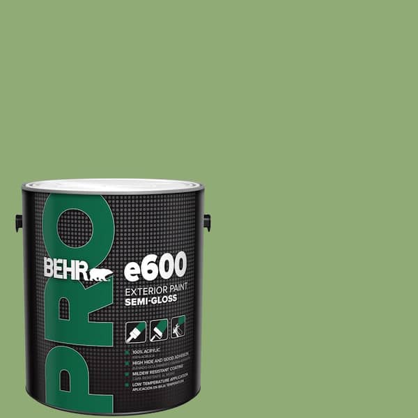 BEHR PRO 1 gal. #430D-5 Geranium Leaf Semi-Gloss Exterior Paint