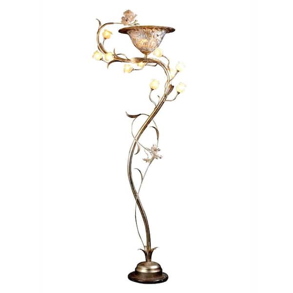 Filament Design Xavier 76.8 in. Antique Bronze Floor Lamp
