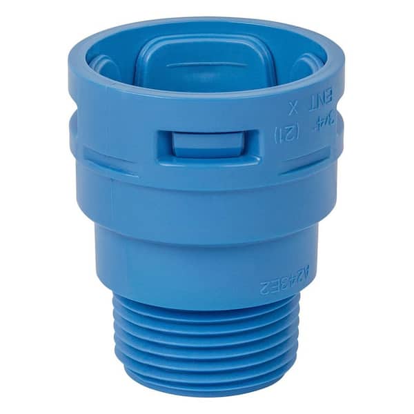 3/4 in. Polycarbonate ENT 2-Piece Threaded Adapter