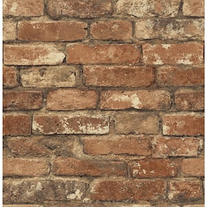 Oxford Rust Brick Texture Rust Wallpaper Sample