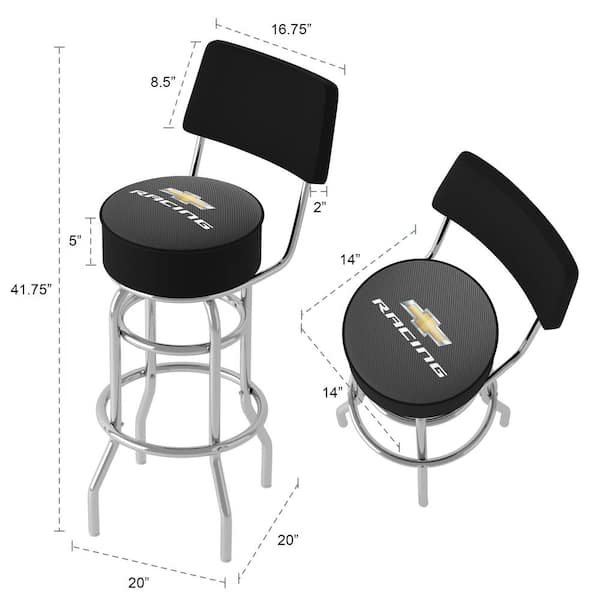 Chevy bar 2024 stools with back