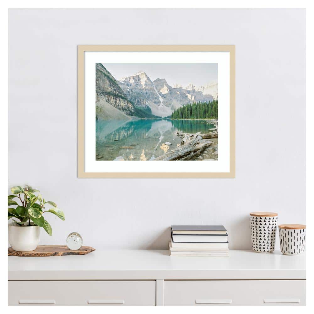 Svelte Natural Framed Landscape Photography Print, 25" x 21"