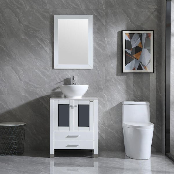 Wonline 15.75 in. W x 9.65 in. D x 17.72 in. H Wall-Mounted