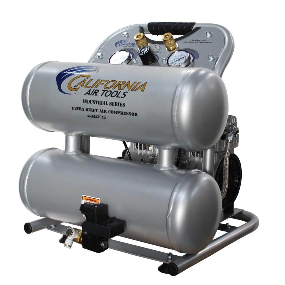 California Air Tools 4610ALFCAD Ultra Quiet OilFree 1.0 HP 4.6 Gal