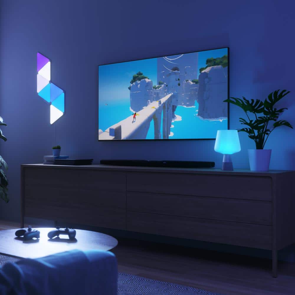 Nanoleaf 7-Pack Smart RGBW Triangle LED Light Panels